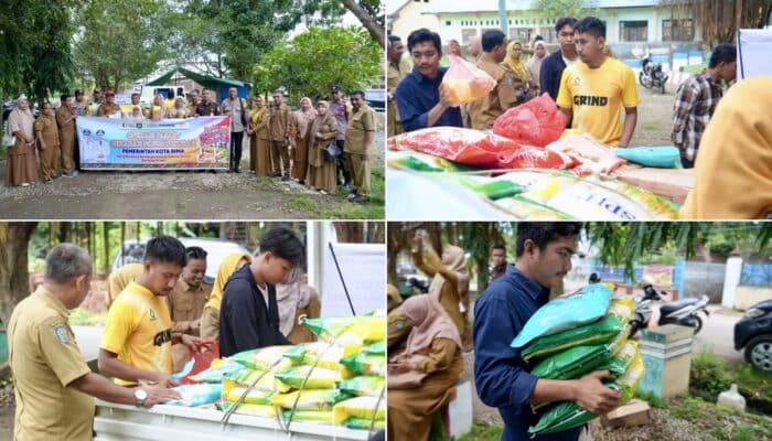 Harga Pangan Ditekan, Operasi Pasar Pemkot Bima Disambut Antusias Warga