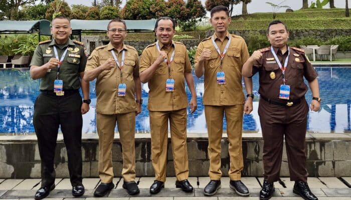Ikut Rakornas, Bupati dan Wabup Bima Terima Arahan Langsung dari Presiden Prabowo