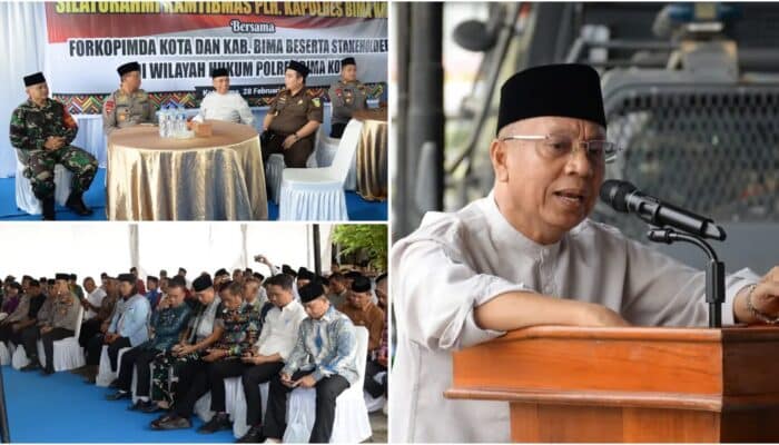 Silaturahmi Kamtibmas, Wali Kota Bima Tegas: Saatnya Perang Total Melawan Narkoba