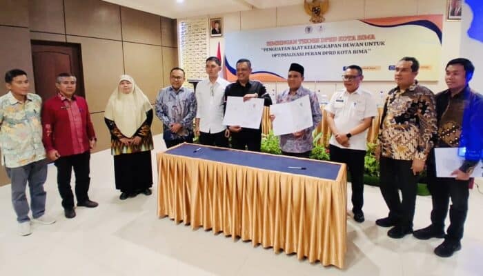 Perkuat Taring Pengawasan, DPRD Kota Bima Bimtek AKD di Lombok