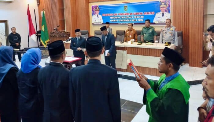 Ini Daftar Lengkap Nama Kepsek dan Guru SDN yang Dirotasi dan Promosi oleh Wakil Wali Kota Bima