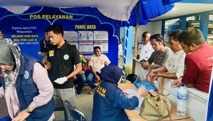 Arus Balik Mulai Padat, Supir Bus Wajib Tes Urine