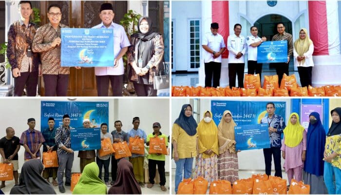 BNI BERBAGI Tebar 850 Paket Sembako di Bima dan Dompu, Kebahagiaan Berkah Ramadan