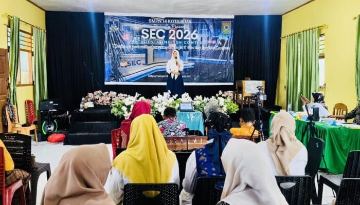 187 Siswa Adu Jago Bahasa Inggris di SMPN 14 Kota Bima