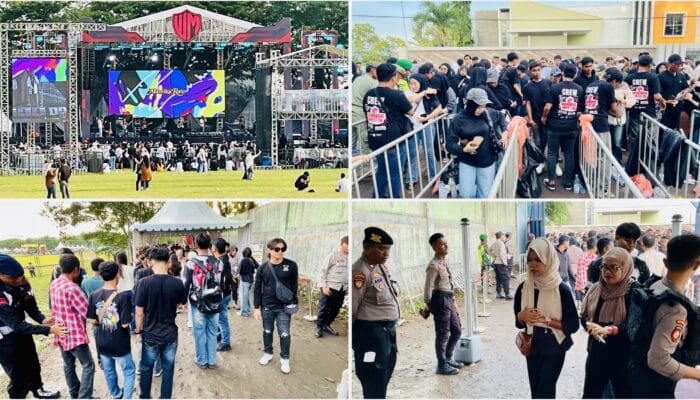 Dewa 19 dan NDX A.K.A Segera Tampil, GOR Dompu Mulai Dipenuhi Penonton