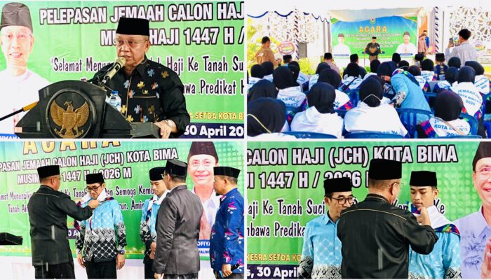 Penuh Haru! Wali Kota Bima Lepas 221 Jemaah Haji, Berangkat Mulai 4 Mei