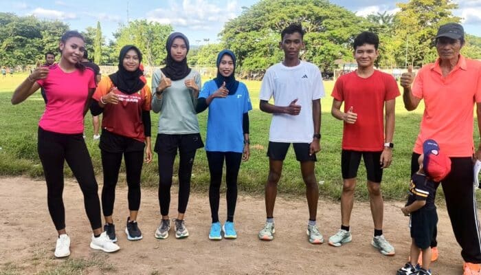 Jelang Porprov, Atlet Atletik Kota Bima Genjot Latihan