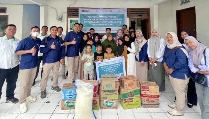 Peringati HUT ke-125, Pegadaian UPC Ambalawi Berbagi dengan Anak Panti Asuhan