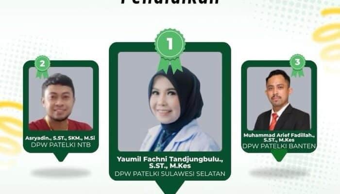 Dari Kota Bima ke Nasional, Asryadin Sabet Juara 2 Nakes ATLM Teladan Kategori Dosen