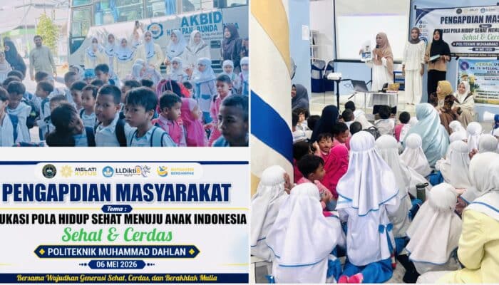 Politeknik Muhammad Dahlan Edukasi Siswa TK Hidup Sehat dan Mandiri Lewat Program PKM