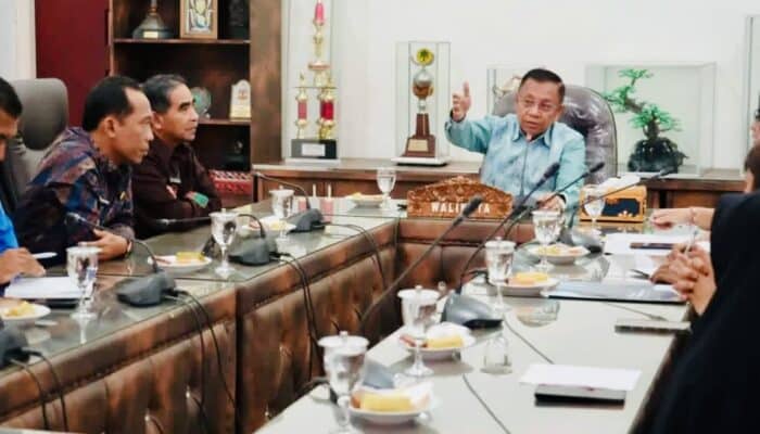 Wali Kota Bima dan Kanwil Kemenkum NTB Bahas Perlindungan Tenun hingga Produk Lokal