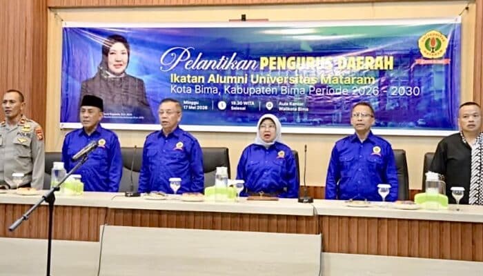 H A Rahman Resmi Pimpin IKA Unram Kota Bima, Siap Bangun Daerah Lewat Kolaborasi