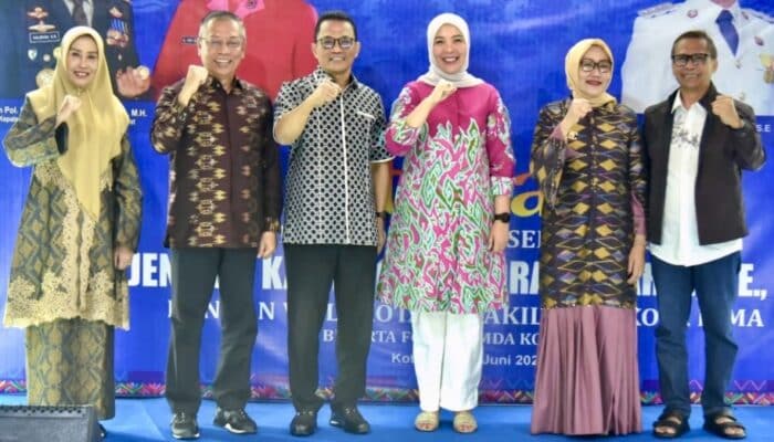 Makan Malam Bersama Kapolda NTB, Wali Kota Bima Tegaskan Keamanan Kunci Pembangunan