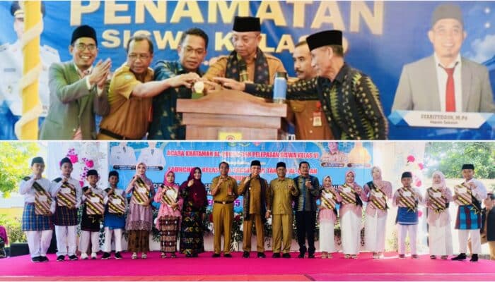 SDN 55 dan SMPN 4 Kota Bima Lepas Siswa dan Luncurkan Program Unggulan