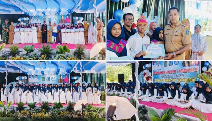 Tanpa Wisuda Mewah, SDN 40 Lewirato Pilih Khataman Al Quran untuk Pelepasan Siswa