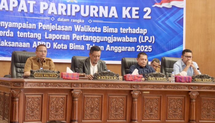 DPRD Kota Bima Mulai Bahas LPJ APBD 2025