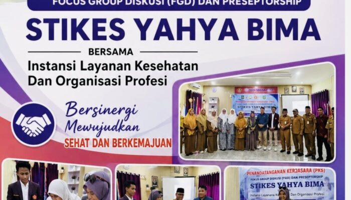 STIKES Yahya Bima Perkuat Kemitraan dengan Berbagai Instansi Kesehatan