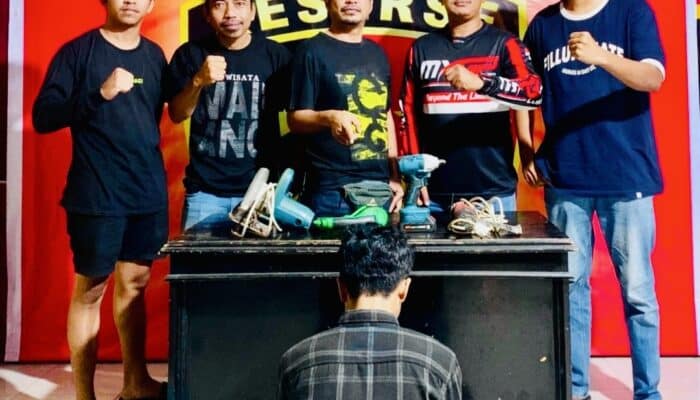 Bobol Rumah Tetangga, Pemuda di Sarae Diringkus Tim Opsnal Polsek Rasbar