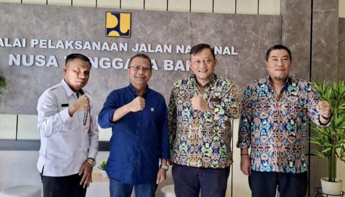 Wawali Bima Jemput Bola ke BPJN NTB, Jalan Sonco Tengge – Kumbe Diusulkan Dibangun Pusat