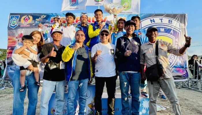 Dominasi Sirkuit Selagalas, Atlet Bermotor Kota Bima Borong Emas dl Porprov NTB
