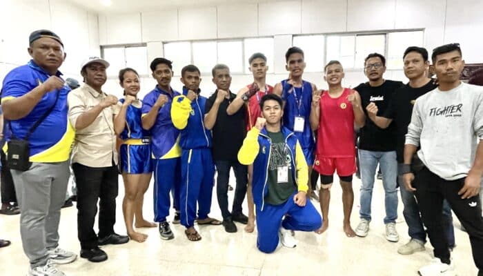 Atlet Wushu Kota Bima Naik Podium di Porprov, Koleksi 8 Medali