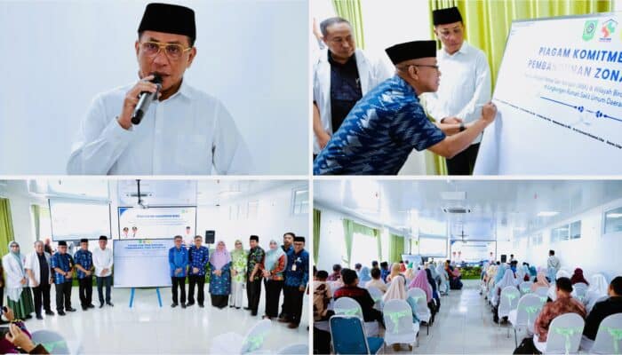 Bupati Canangkan Zona Integritas RSUD Bima,Tegaskan Komitmen Wujudkan Pelayanan Bersih dan Profesional