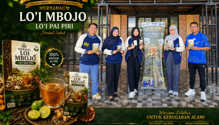 Herbabag Lo’i Mbojo Resmi Diluncurkan, Mahasiswa STIE Bima Angkat Kearifan Herbal Tradisional Bima ke Pasar Modern
