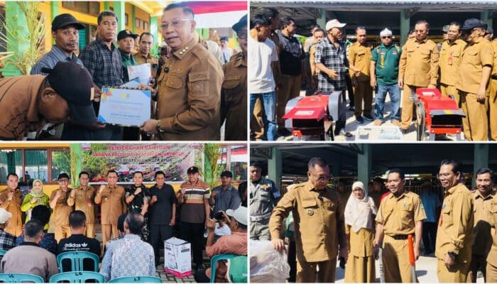 Wali Kota Bima Serahkan Bantuan Saprodi untuk Kelompok Tani