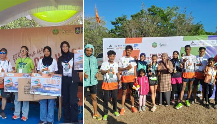 Atlet PASI Kota Bima Borong 7 Podium di Tambora Jungle Run 2026