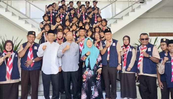 Wakil Wali Kota Lepas Kontingen Jambore Nasional, Bawa Harum Nama Kota Bima