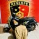 Gadai Motor Teman, Pria ini Dibekuk Tim Opsnal Polsek Rasbar