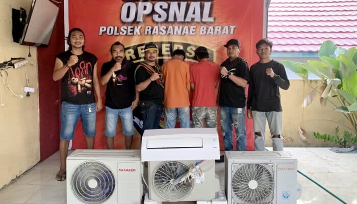 Bongkar Barbershop, 2 Terduga Pencuri Diciduk Polsek Rasanae Barat