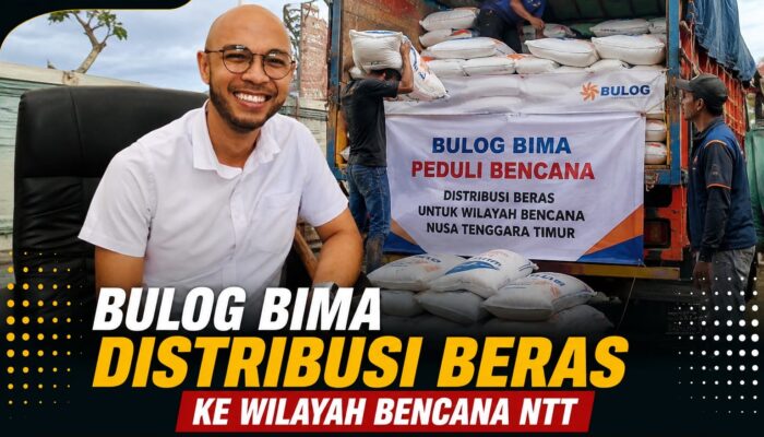 39 Ton Beras dari Bulog Bima Dikirim ke NTT, Stok Daerah Tetap Aman