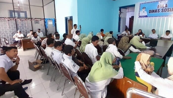 Dinsos Kota Bima Rakor Penentuan Desil dan Nasib Penerima Bansos