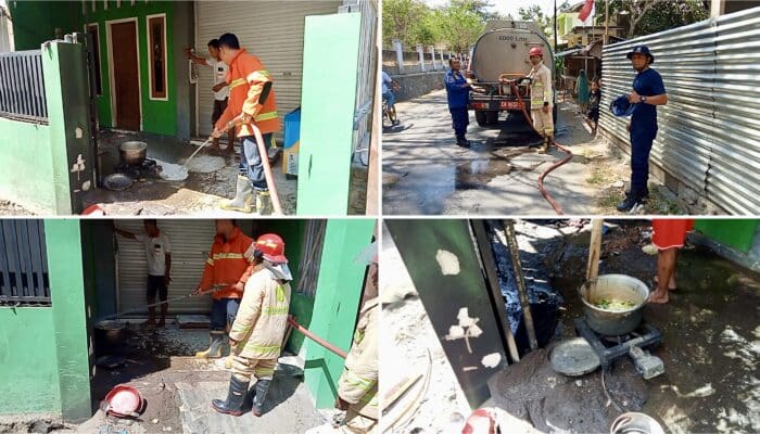 Rumah Warga Bedi Terbakar, Diduga Lalai Menggunakan Kompor Gas