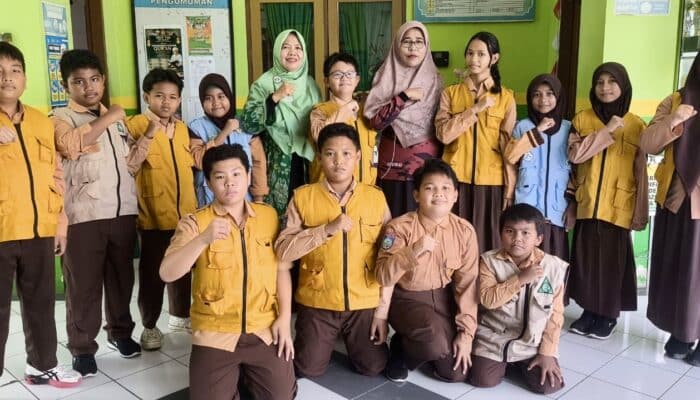 Inovasi KIPRAH SDN 02 Suntu, 20 Siswa Jaga Keamanan dan Ketertiban Sekolah