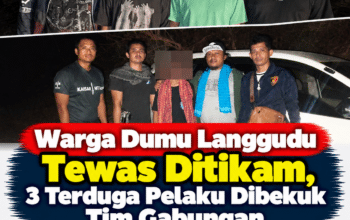 Warga Dumu Langgudu Tewas Ditikam, 3 Terduga Pelaku Dibekuk Tim Gabungan