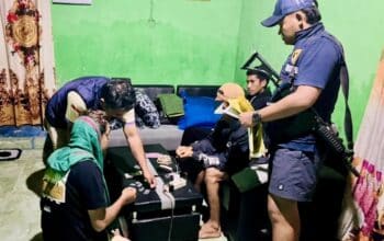 Patroli Malam, Polsek Wawo Amankan Terduga Pengedar dan 8 Klip Sabu-Sabu