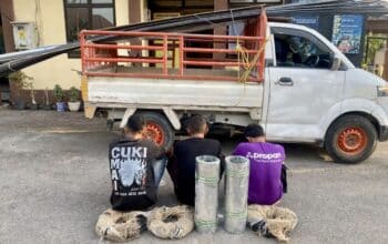 Maling Isi Gudang, 3 Karyawan Depo Sumber Bangunan Diciduk