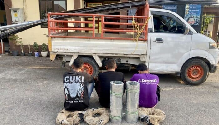 Maling Isi Gudang, 3 Karyawan Depo Sumber Bangunan Diciduk