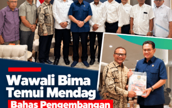 Wawali Bima Temui Mendag RI, Bahas Pengembangan Pasar Amahami dan Pasar Senggol