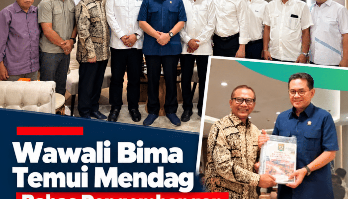 Wawali Bima Temui Mendag RI, Bahas Pengembangan Pasar Amahami dan Pasar Senggol