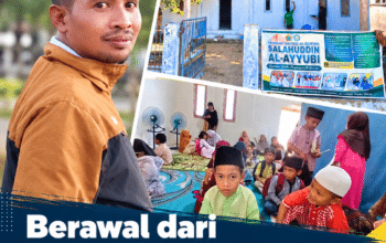 Berawal dari Relawan Literasi, Salahuddin Kini Bangun Generasi Qurani di Pedesaan