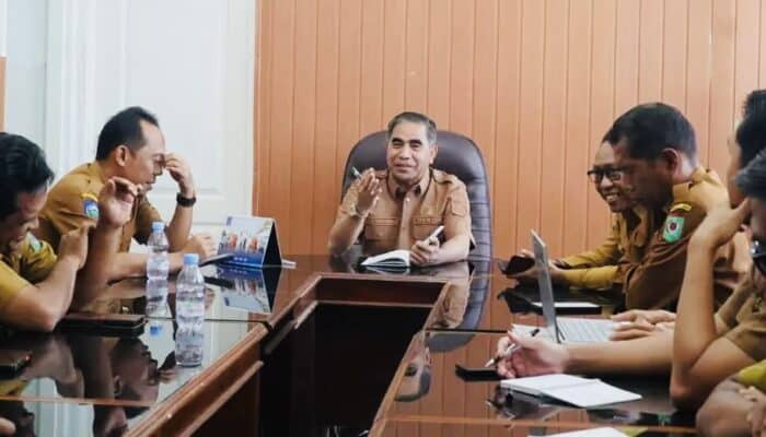 Sekda Kota Bima Pimpin Rapat Persiapan Lahan Sekolah Rakyat