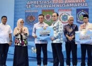 Kota Bima Raih TPID Terbaik 3 se-Nusamapua, Wali Kota Terima Penghargaan dari BI