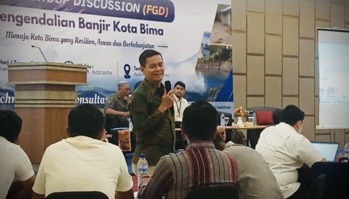 Ancaman Banjir, Bappeda Kota Bima Paparkan Strategi Penanganan Berkelanjutan