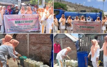 Kolaborasi DPPKB, DWP dan Dinsos, Salurkan Air Bersih hingga Jamban untuk Keluarga Risiko Stunting