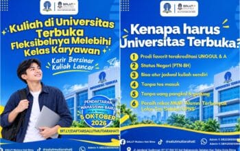 Kuliah Fleksibel, Karier Tetap Jalan! Universitas Terbuka Buka Pendaftaran Mahasiswa Baru