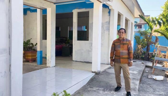 Revitalisasi SMPN 4 Kota Bima Capai 65 Persen, 3 Ruangan Diperbaiki