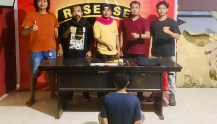 Polisi Amankan Terduga Pelaku Pembacokan di Nae, Bungkus Rokoknya Berisi Sabu-sabu